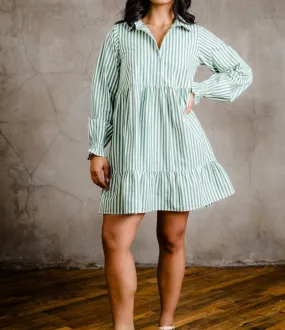 Able - Aleesha Tiered Mini Shirtdress