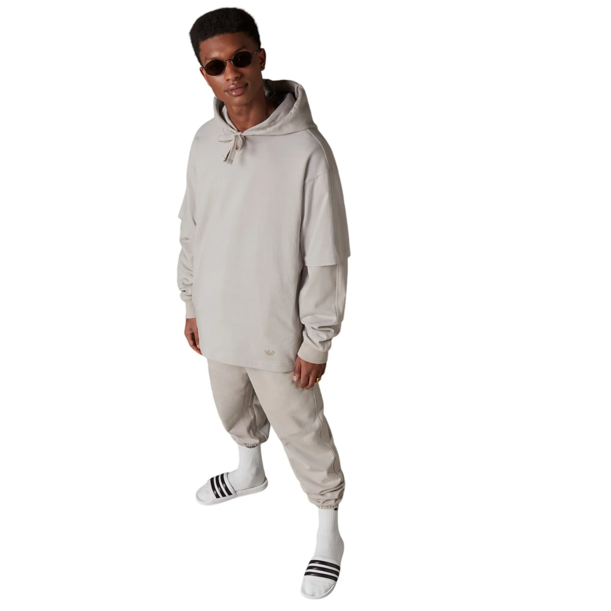 adidas Originals Blue Version Essentials Sweat Pants - Clear Granite