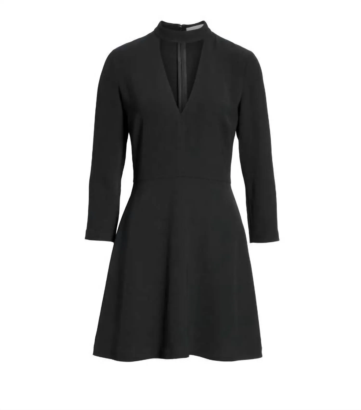 A.L.C. - Lee Cutout Stretch-Crepe Short Flare Dress
