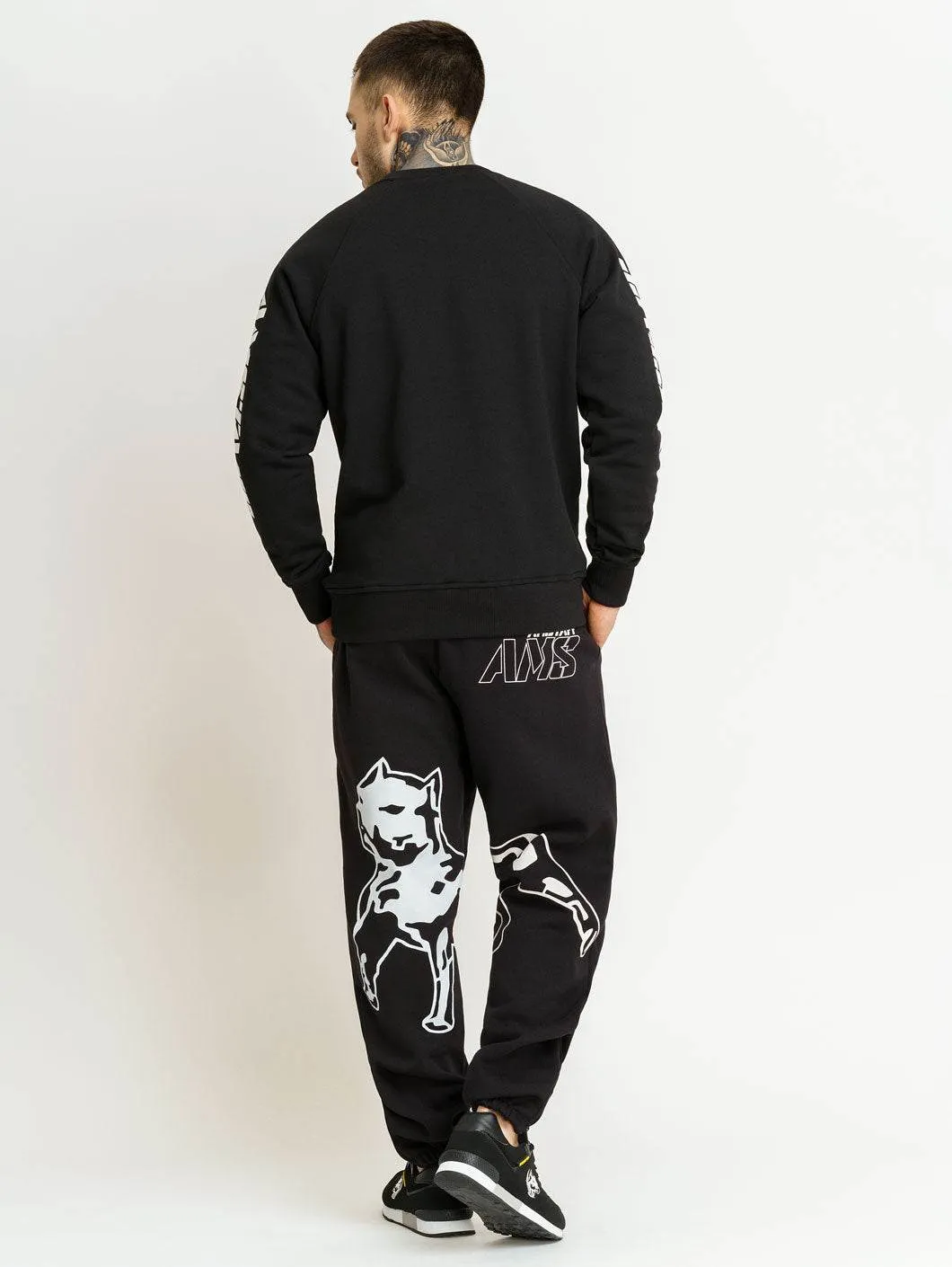 Amstaff Logo 2.0 Sweatshirt Black White