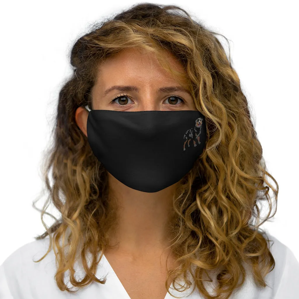 Australian Shepherd Snug-Fit Polyester Face Mask