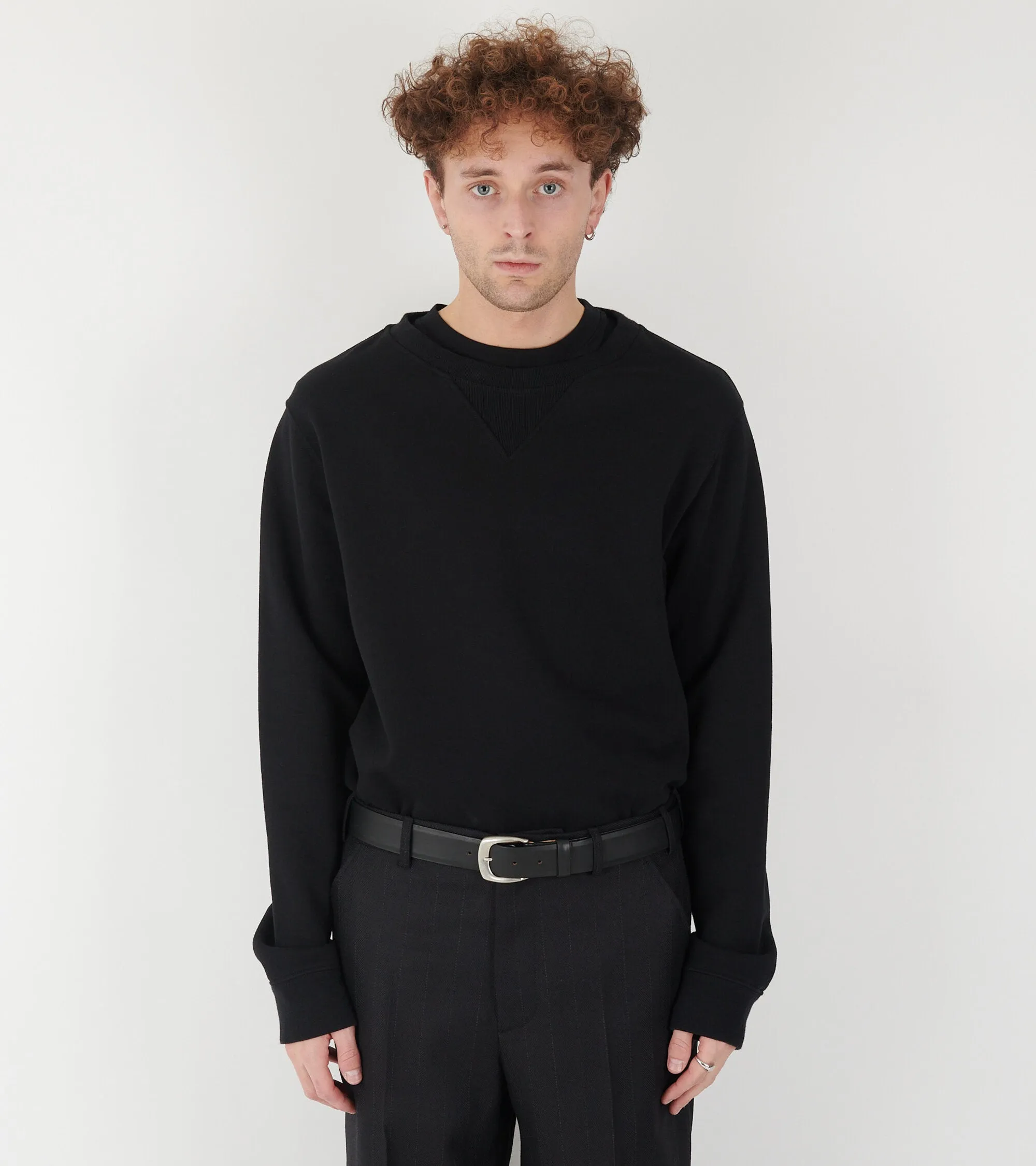Basic Cotton Sweat Black