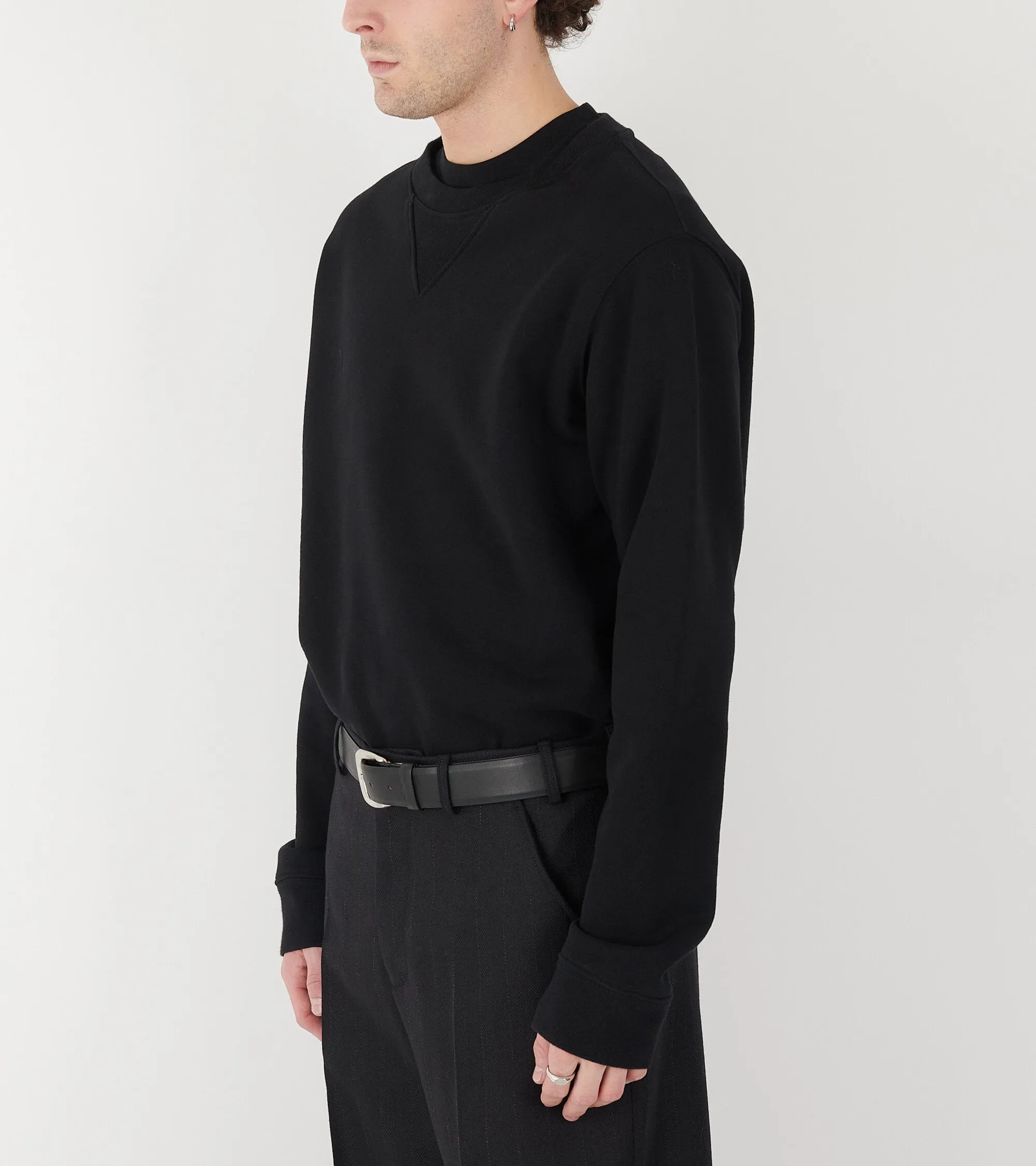 Basic Cotton Sweat Black