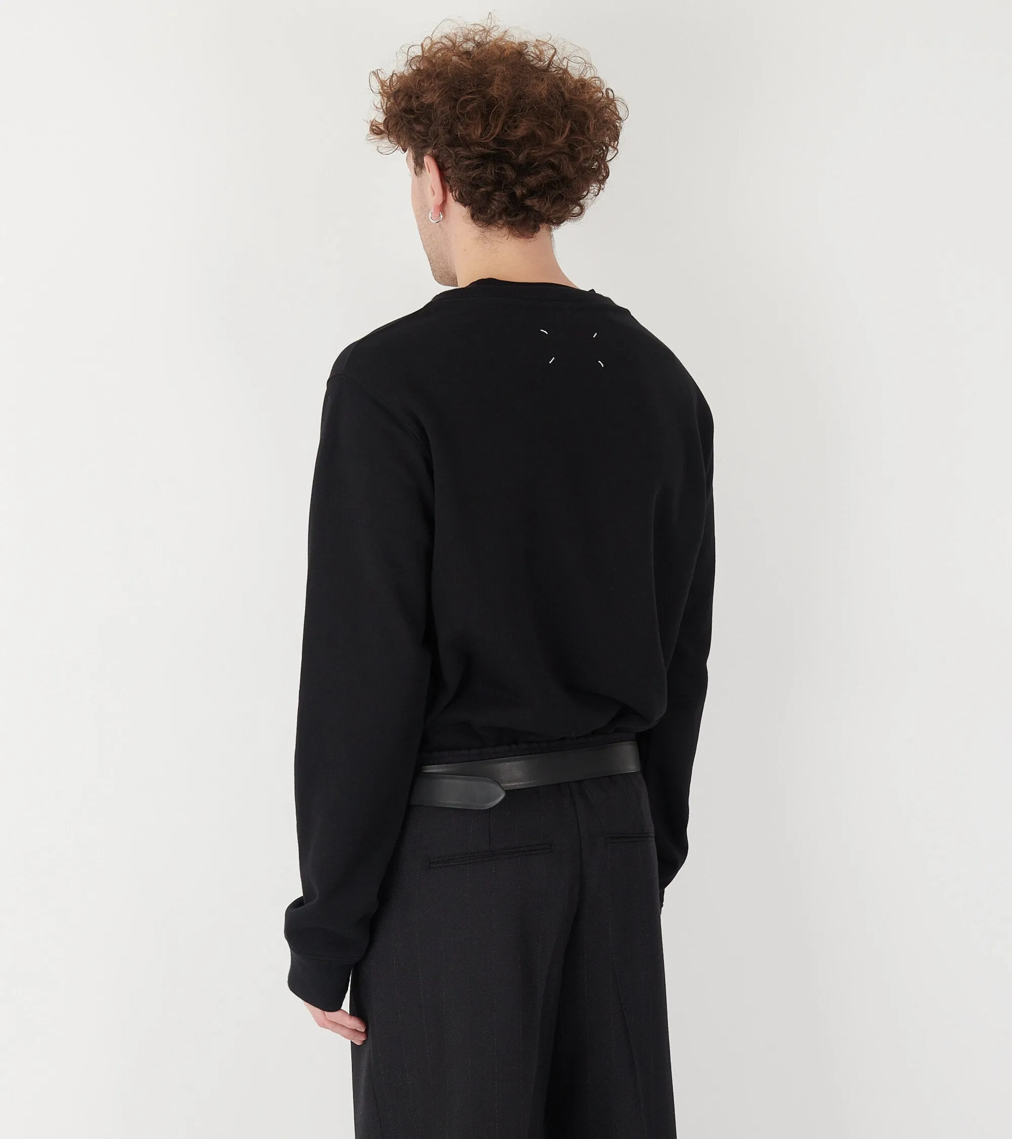 Basic Cotton Sweat Black