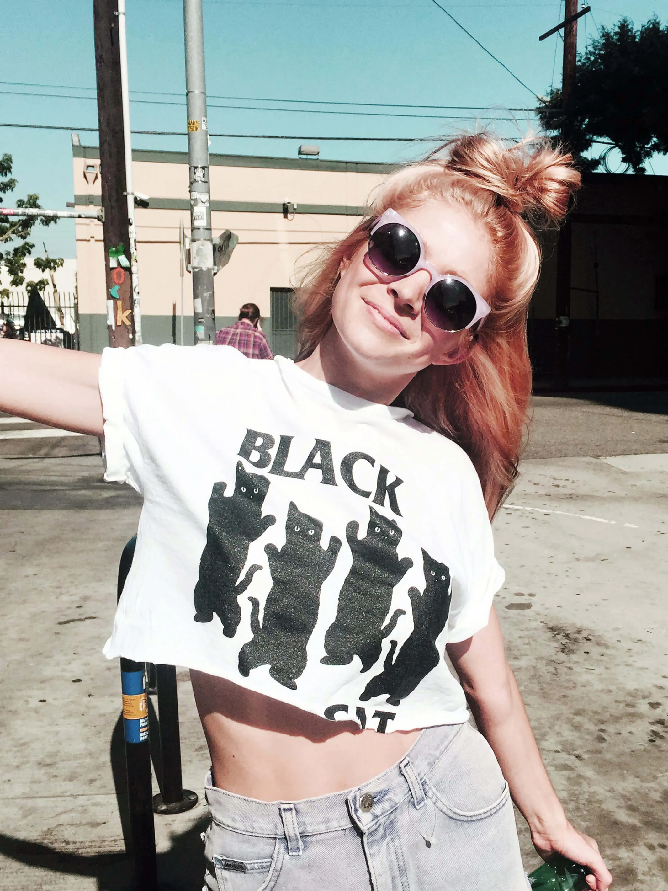 Black Cat Youth T-shirt
