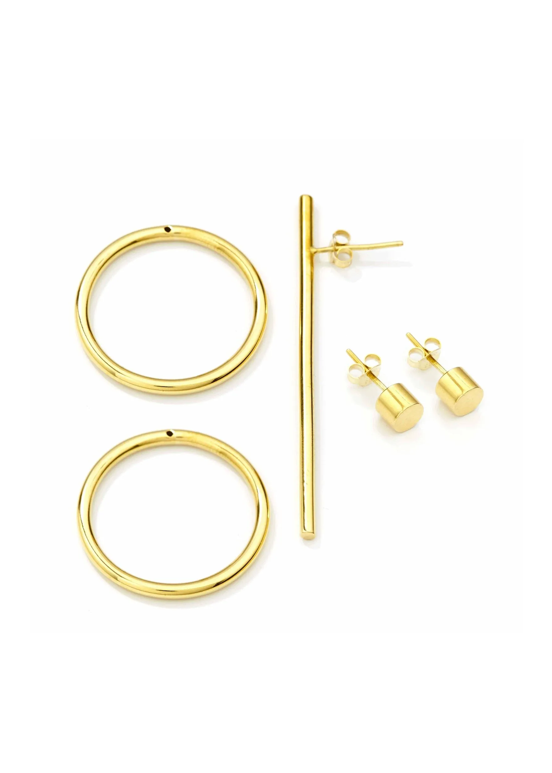Bold Earring   Double Bold Earring