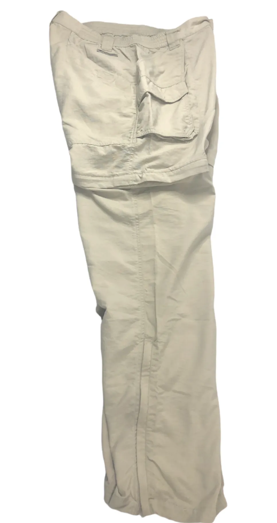 Columbia Comfort  Waist Omni-shield Convertible Pants Beige Women's  (Size: L)