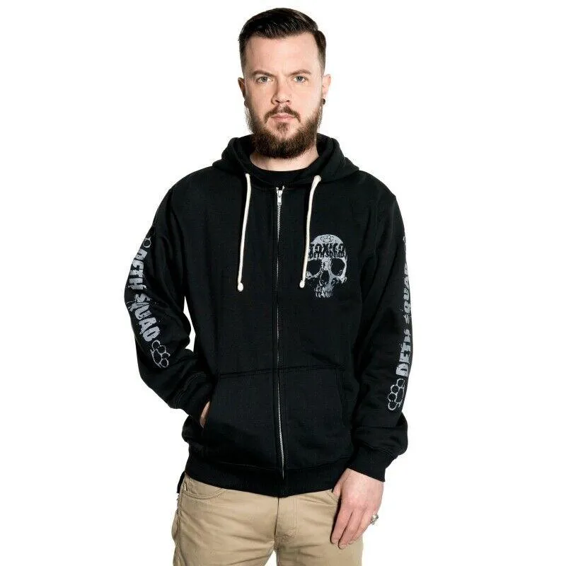 Death Squad Mens Zipped Hoodie