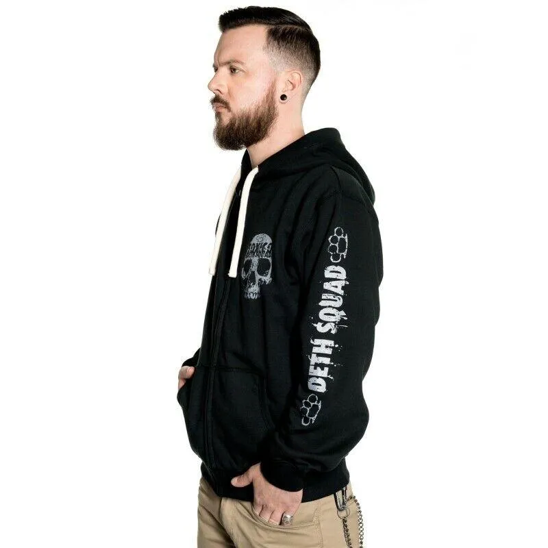 Death Squad Mens Zipped Hoodie