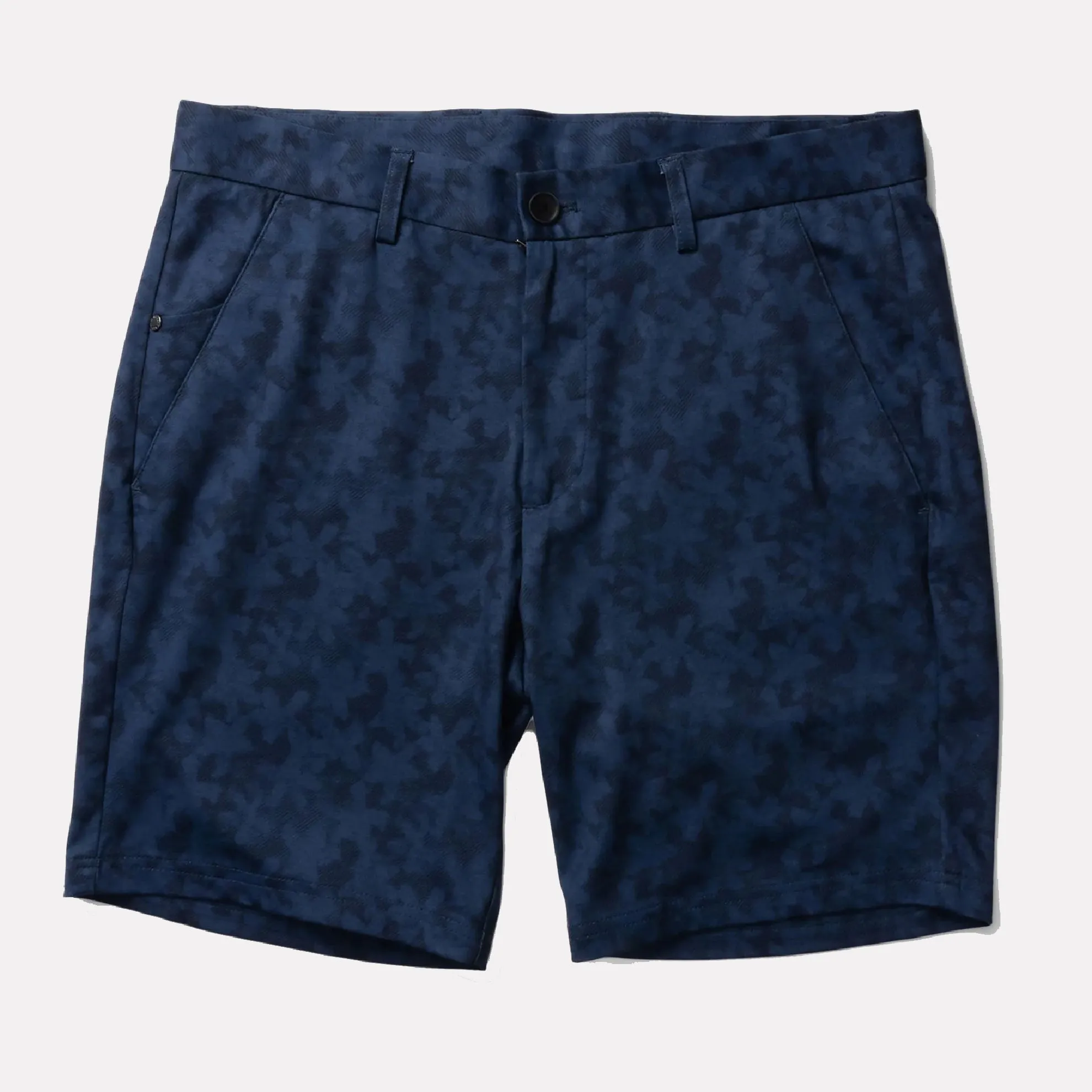 Fauna Printed Casual Short / Navy