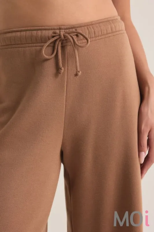 Feeling the Moment Sweatpant Campfire