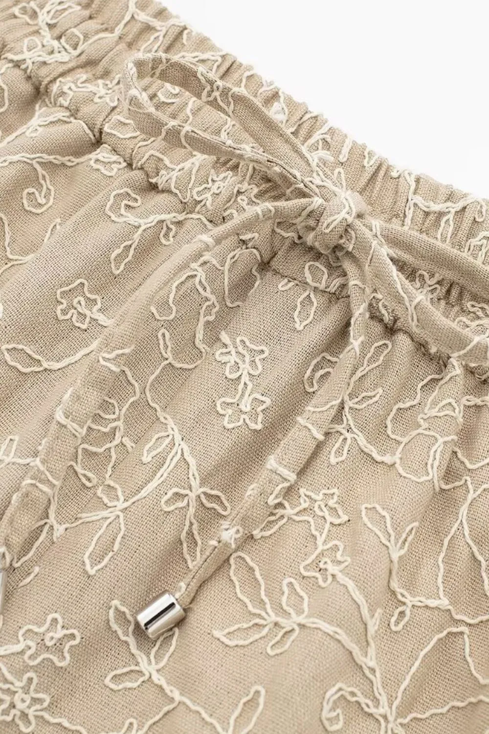 ‘Freya’ Elastic Waist Casual Shorts