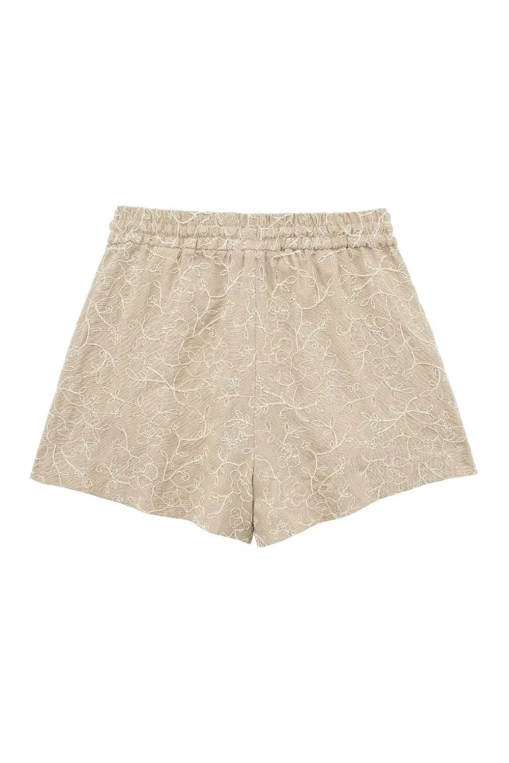 ‘Freya’ Elastic Waist Casual Shorts