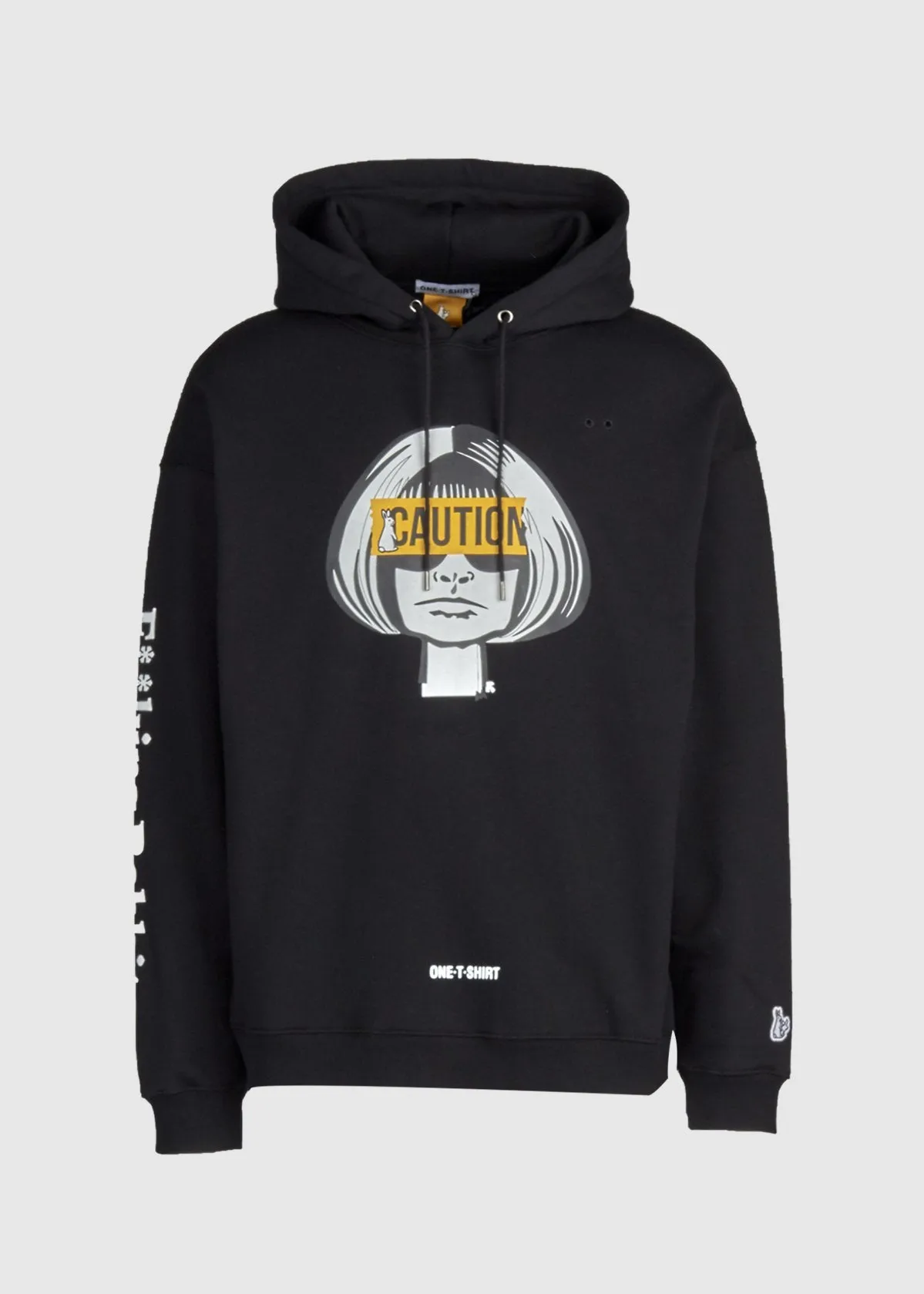 FXXCKING RABBITS: ANNA HOODIE [BLACK]