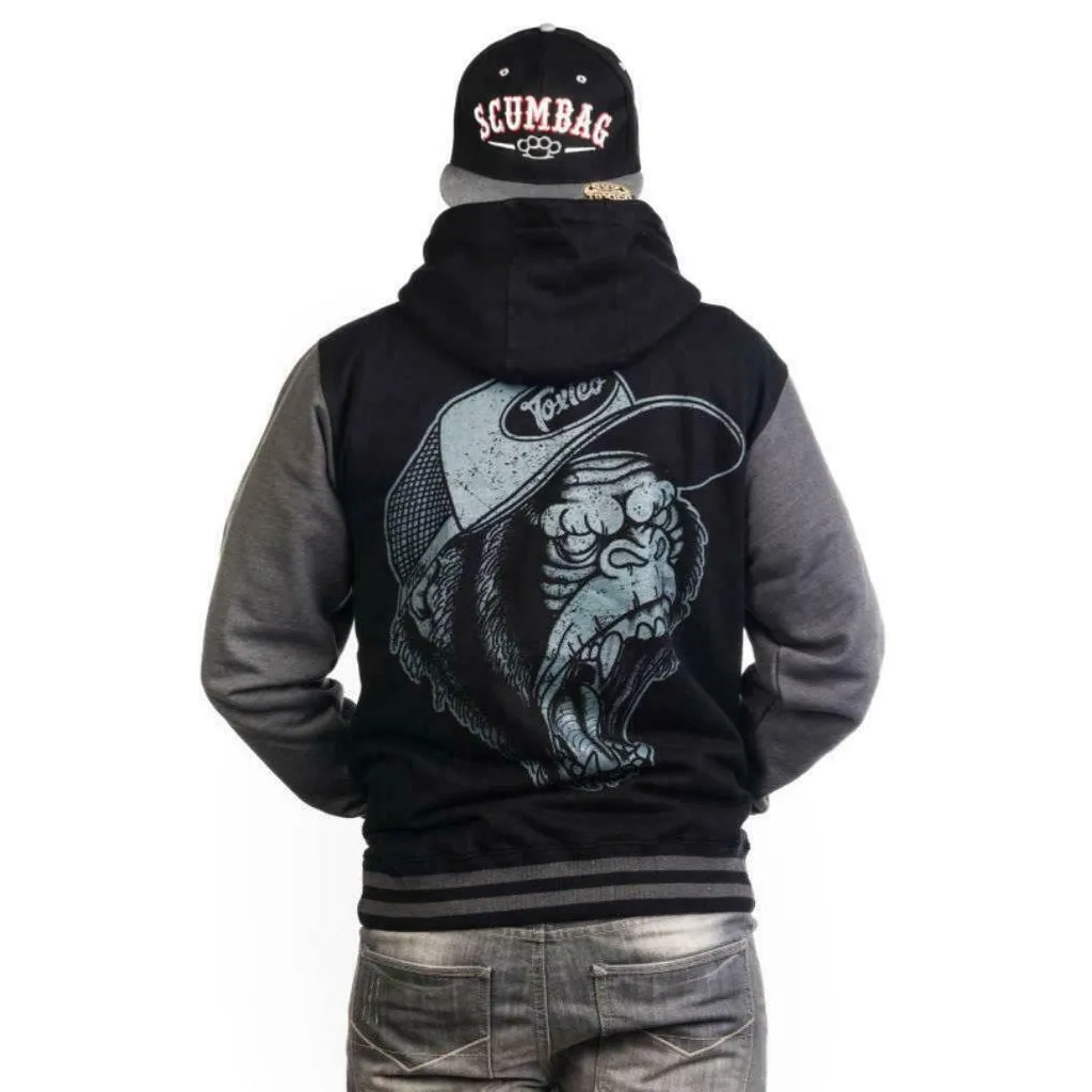 Gorilla Varsity Mens Zipped Hoodie