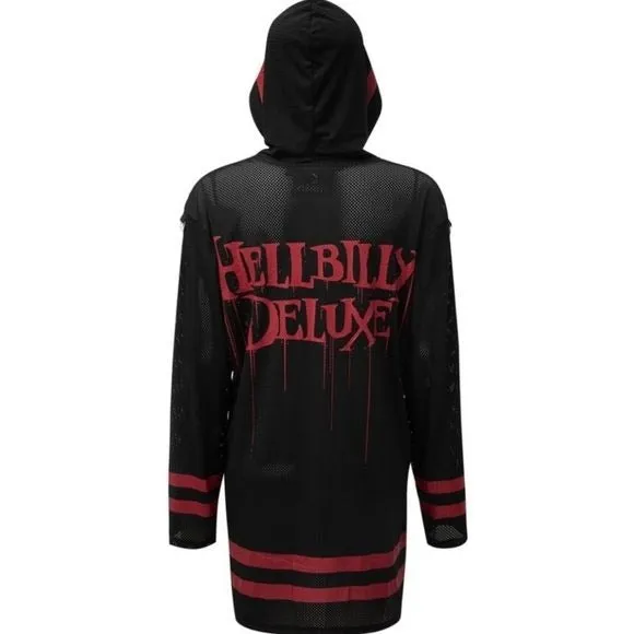 Hellbilly Hockey Jersey | Black Red Unisex