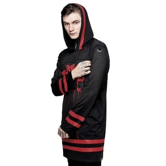 Hellbilly Hockey Jersey | Black Red Unisex