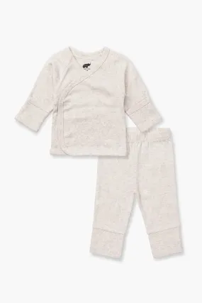Hello Baby Set_Cream Heather