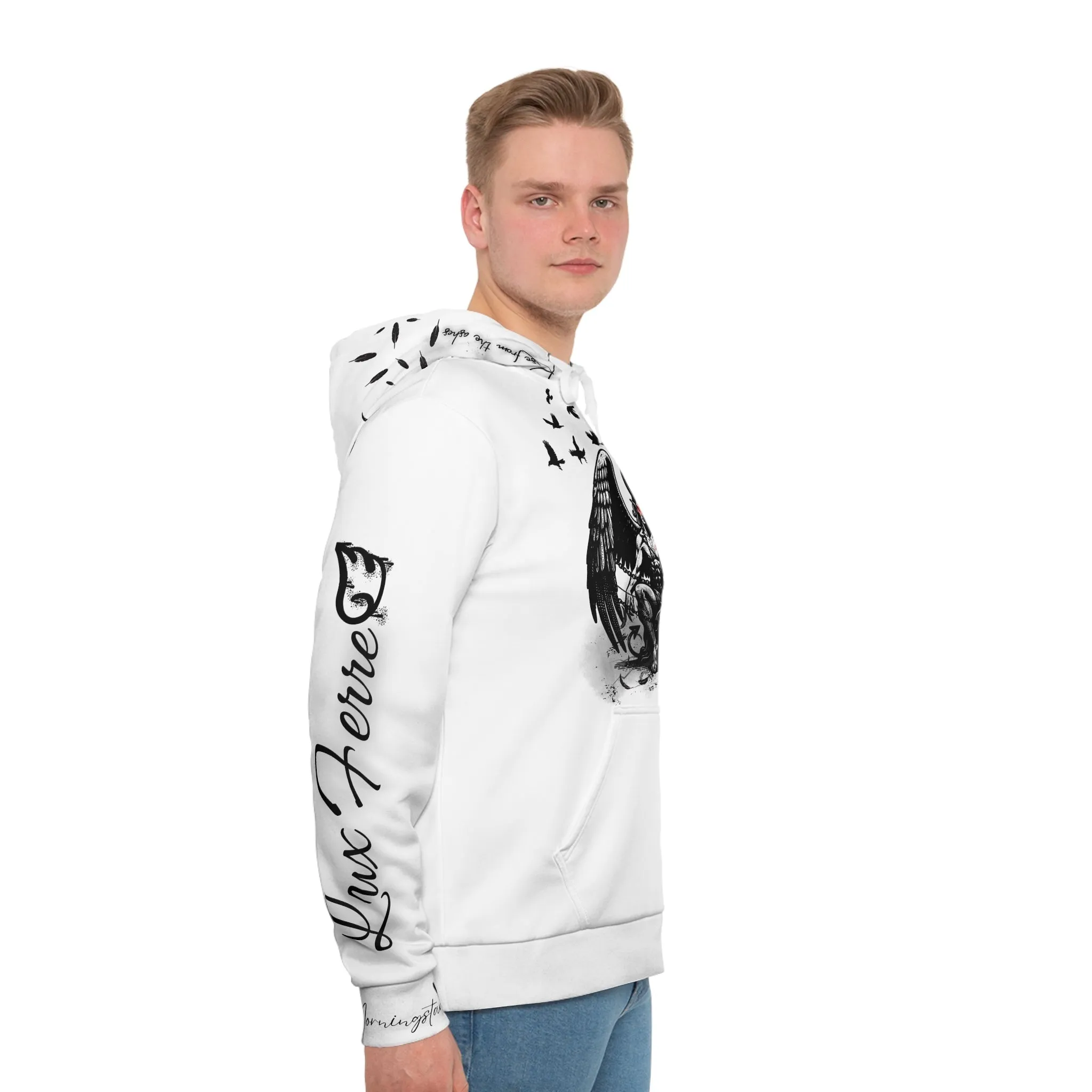 Hoodie - Lucifer Morningstar Design - Horror Halloween Skeleton Wish design
