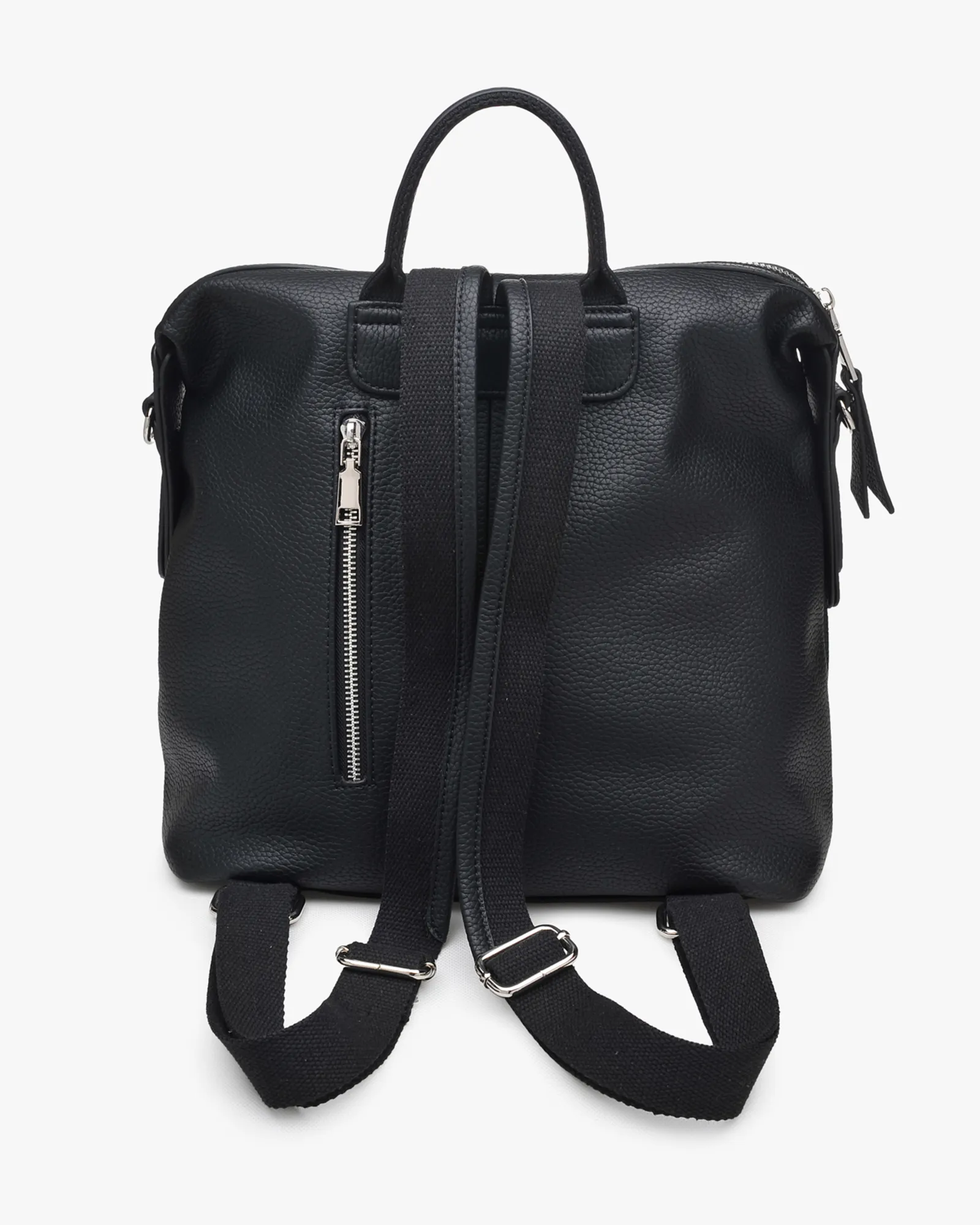 Kensie Faux Leather Backpack | Black