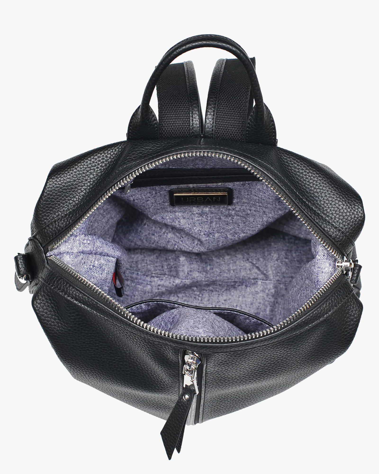 Kensie Faux Leather Backpack | Black