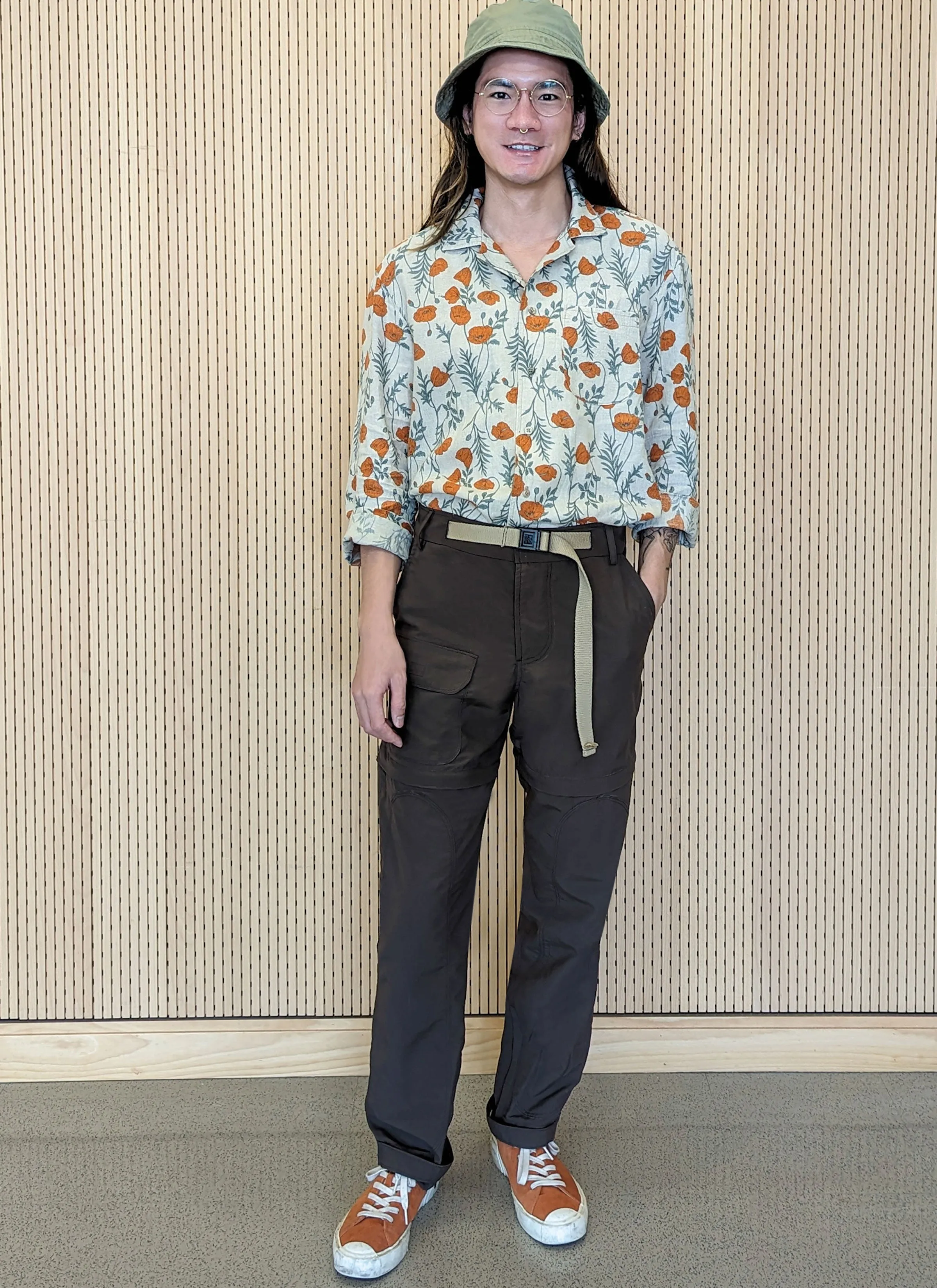 Know Me sewing pattern 2041 Men's Convertible Pants and Shorts