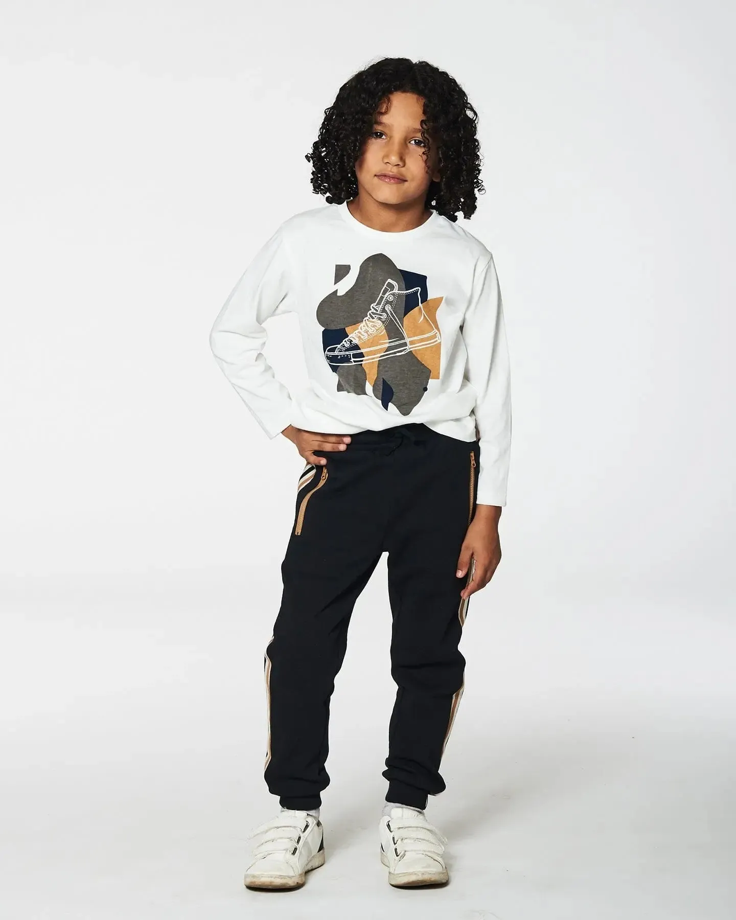 Long Sleeve T-Shirt With Print Off White