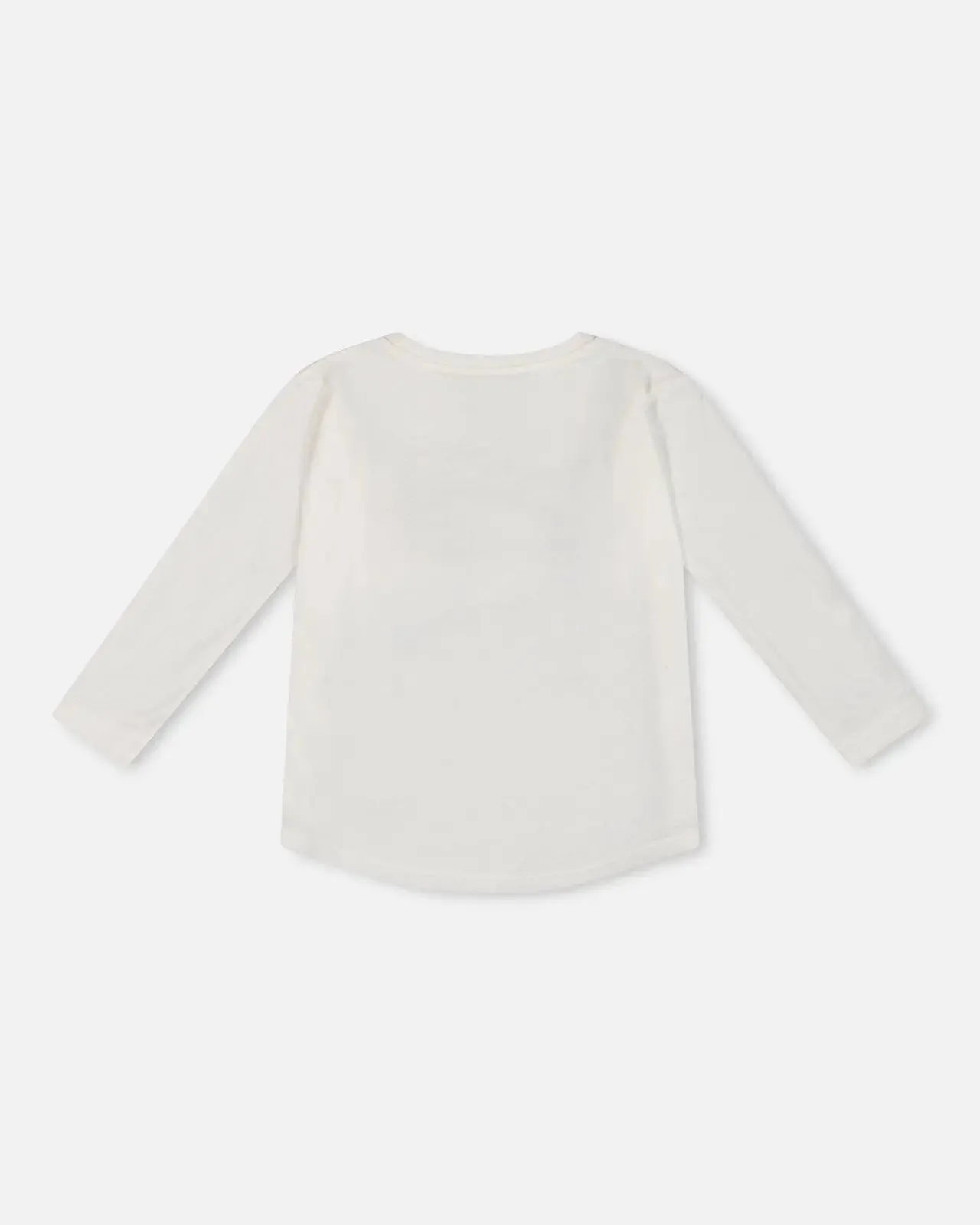 Long Sleeve T-Shirt With Print Off White