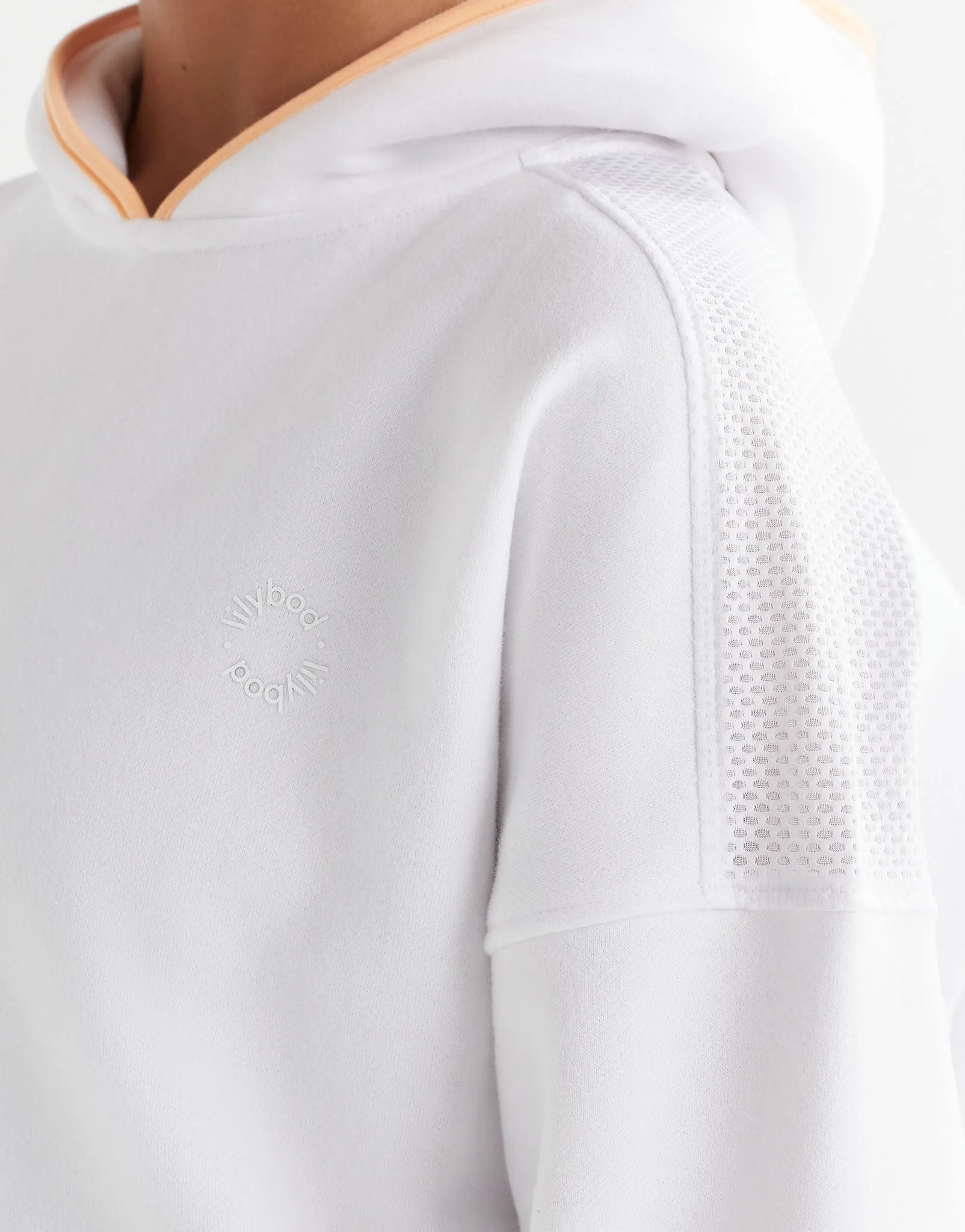 Lucy Hooded Sweat - White