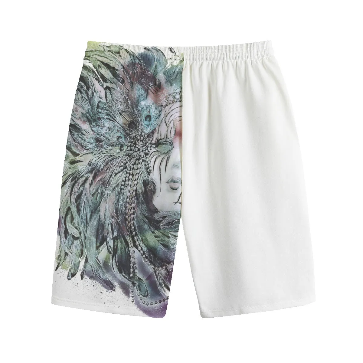 Mardi-G Printed Unisex Cotton Shorts