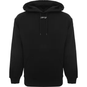 Mens FKN Awesome Outline Drip Hoodie in Black