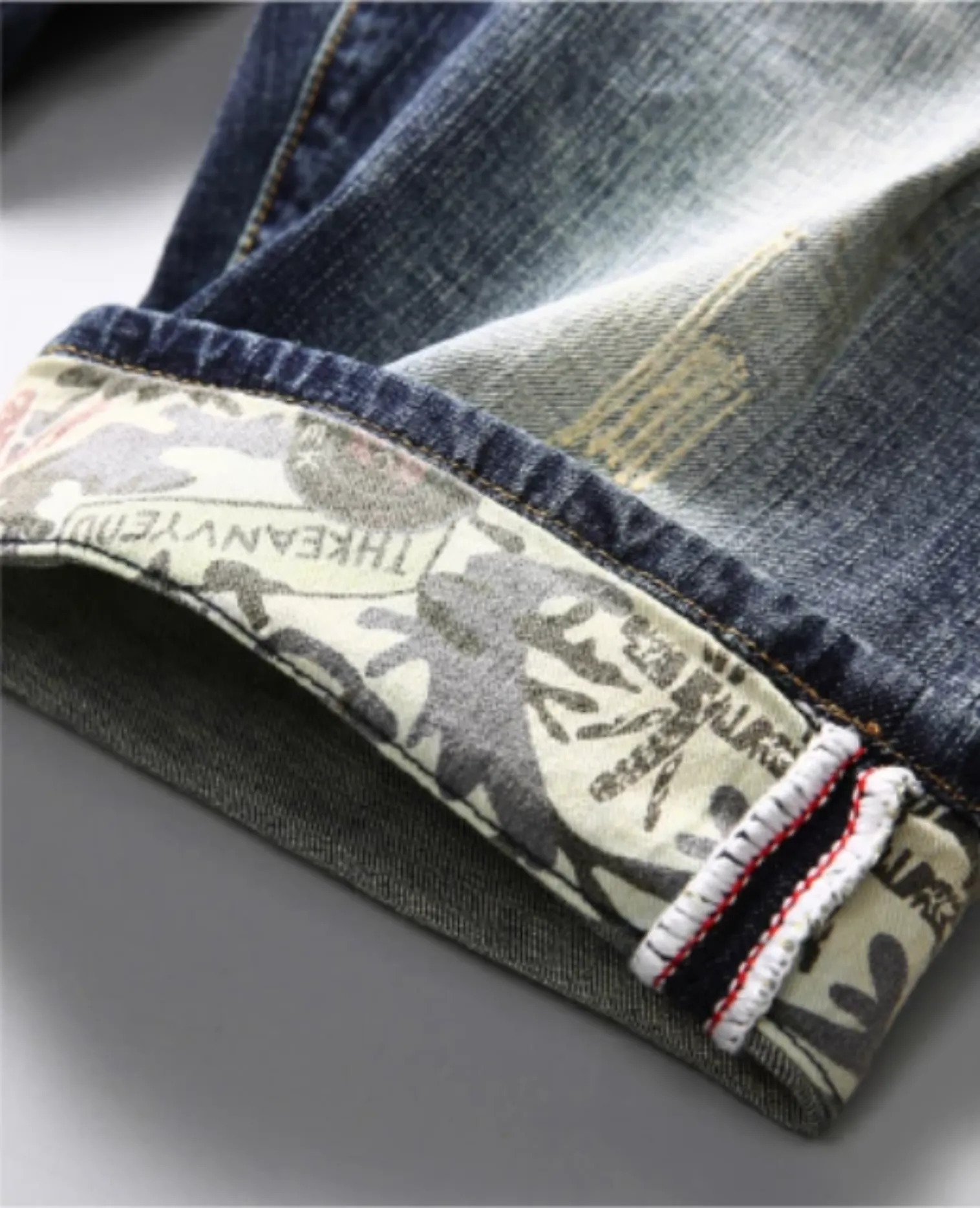 Men's Summer Casual Slim Denim Ripped Shorts