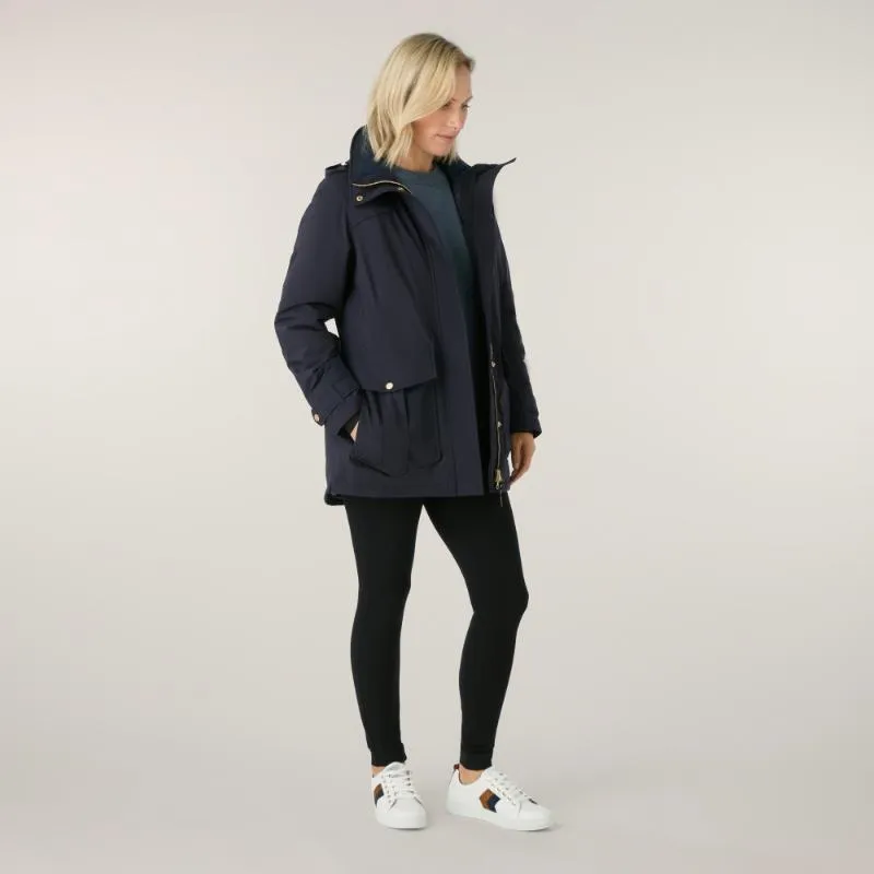 Musto x Fairfax & Favor Odyssey Primaloft Ladies Waterproof Jacket - Deep Well