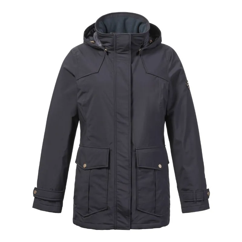 Musto x Fairfax & Favor Odyssey Primaloft Ladies Waterproof Jacket - Deep Well