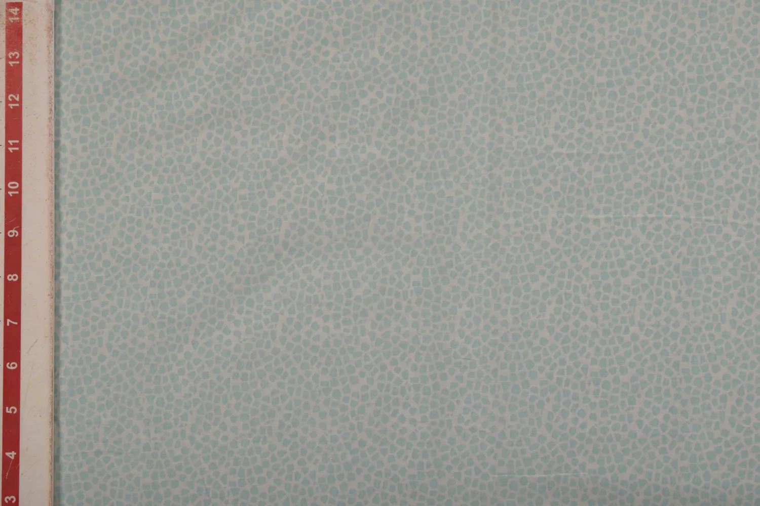 Precut 1 Metre Light Blue Printed Cotton Poplin Fabric