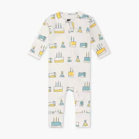 SALE - One-Piece Baby Pajamas_Happy Birthday