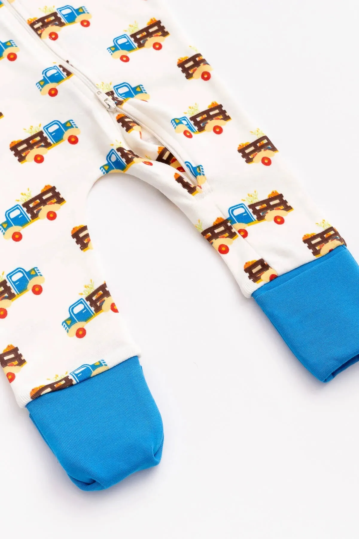 SALE - One-Piece Baby Pajamas_Harvest Truck