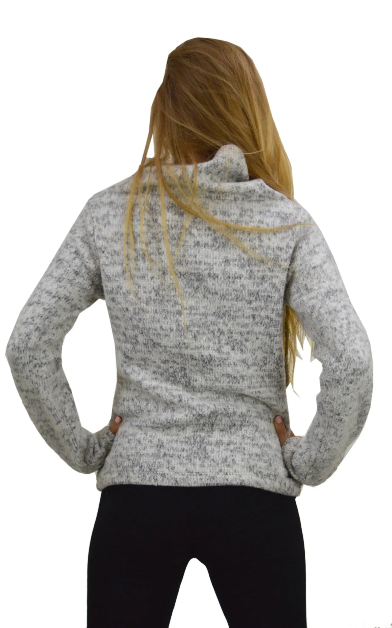 Snug Fit Polo Neck Jumper