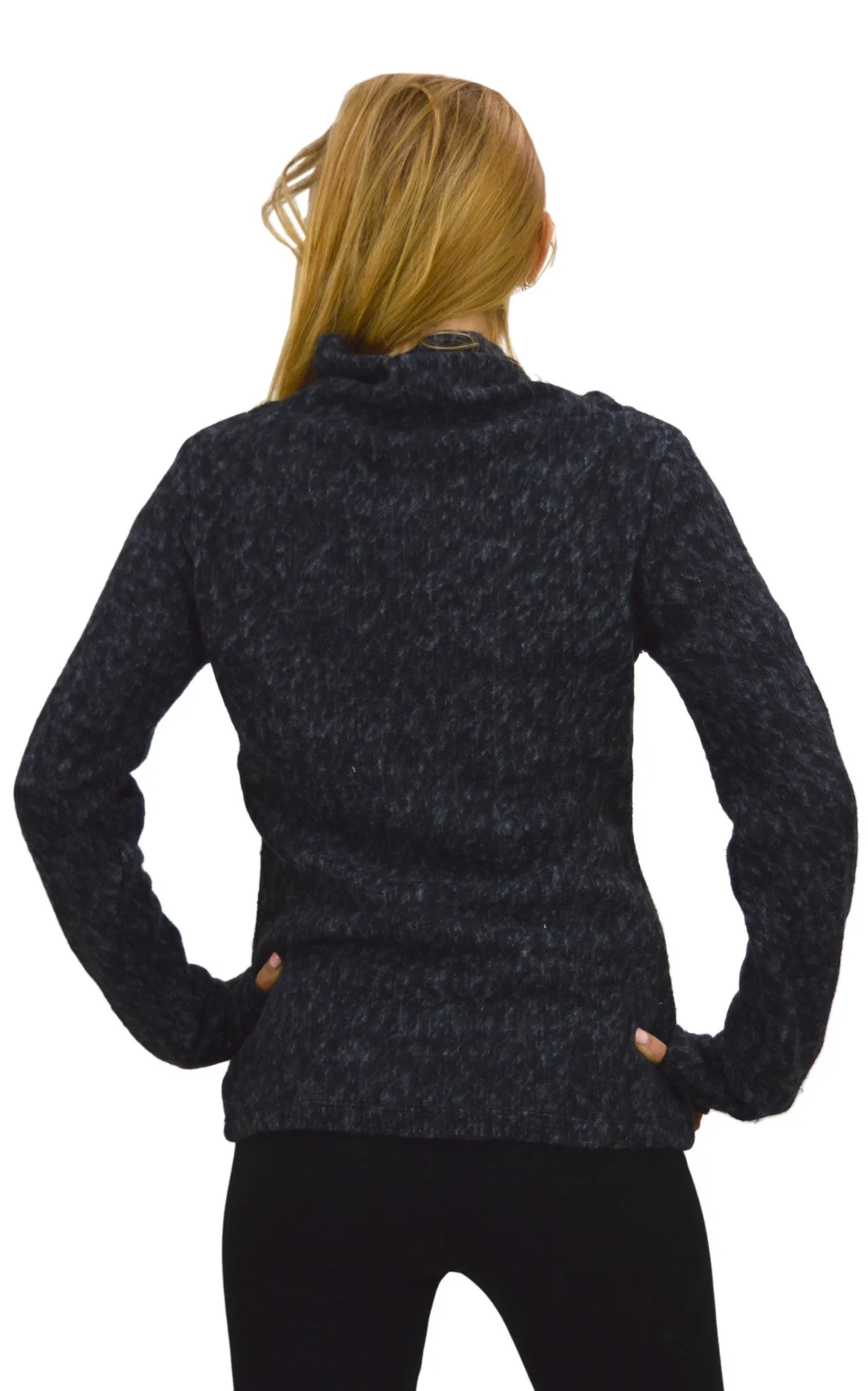 Snug Fit Polo Neck Jumper