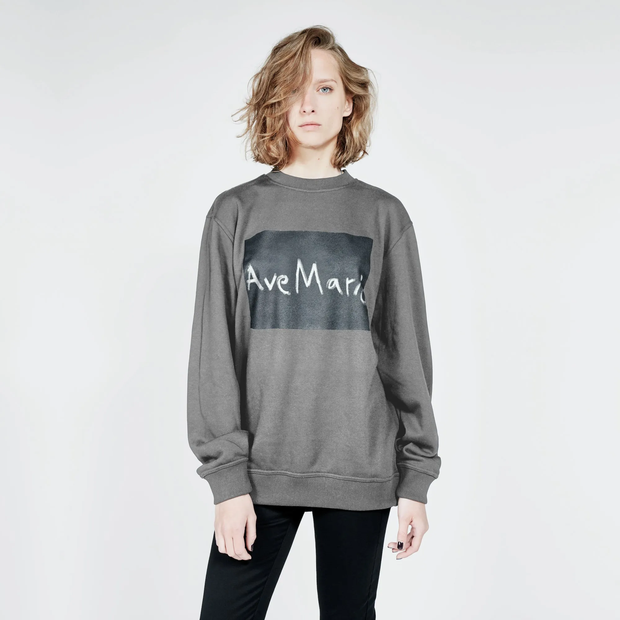 writable sweatshirt BLOCK